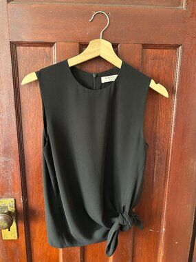 Babaton Chiffon Tie Tank - Small